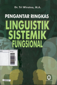 Image of Pengantar ringkas linguistik sistemik fungsional