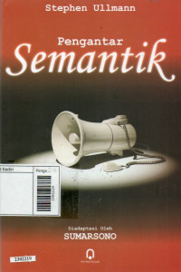 Image of Pengantar semantik