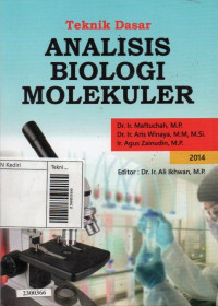 Image of Teknik dasar analisis biologi molekuler