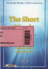 Image of The short words : on life, belief and worship