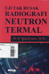 Image of Uji tak rusak radiografi neutron termal