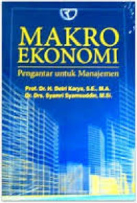 Image of Makro ekonomi : Pengantar untuk manajemen