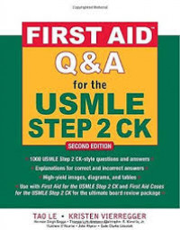 Image of First aid Q & A: for the USMLE step 2 CK