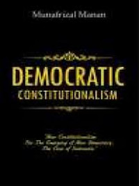 Image of Democratic constitutionalism