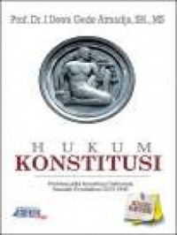 Image of Hukum konstitusi : Problematika konstitusi Indonesia sesudah perubahan UUD 1945