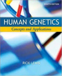 Image of Human genetics : concepts and applications