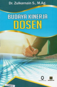 Image of Budaya kinerja dosen