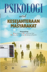 Image of Psikologi untuk kesejahteraan masyarakat