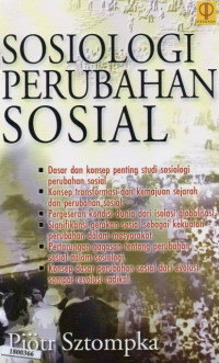Image of Sosiologi Perubahan Sosial