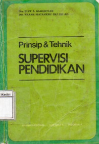 Image of Prinsip dan teknik supervisi pendidikan