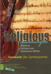 Image of Religious Manuscripstc : Buginese, Balinese, and Sundanese Edition