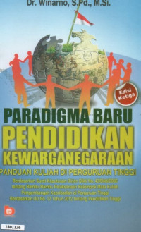 Image of Paradigma baru pendidikan kewarganegaraan : Panduan kuliah di perguruan tinggi