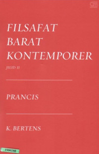 Image of Filsafat barat kontemporer jilid II : Prancis