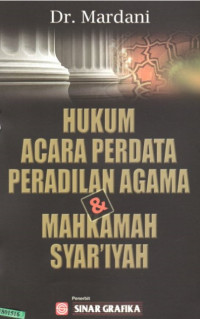Image of Hukum acara perdata peradilan agama dan mahkamah syar'iyah