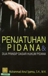 Image of Penjatuhan pidana dan dua prinsip dasar hukum pidana