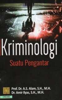 Image of Kriminologi : suatu pengantar
