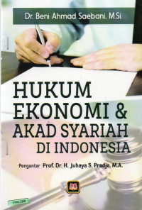 Image of Hukum ekonomi & akad syariah di Indonesia