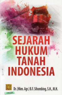 Image of Sejarah hukum tanah Indonesia