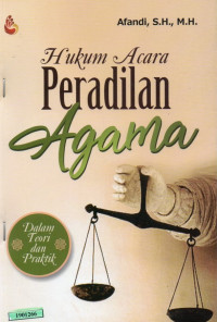 Image of Hukum acara peradilan agama dalam teori dan praktik