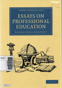 Image of Essays on professional education : Cambridge Library Collection