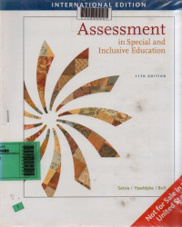 Image of Assesment in special and inclusive education