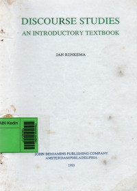 Image of Discourse studies : an introductory textbook