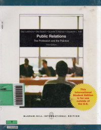 Image of Public Relation : the protession and the practice
