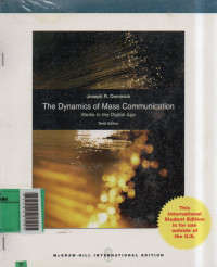 Image of The dynamics of mass communication : media in the digital age