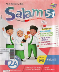 Image of Salam 5 in 1  (Siswa andal lima pelajaran Madrasah) untuk MI kelas II jilid 2A