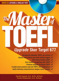 Image of The master TOEFL