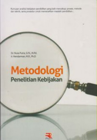 Image of Metodologi Penelitian Kebijakan