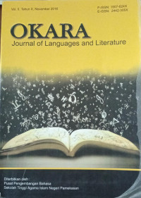 Image of OKARA : Journal of Languages and Literature