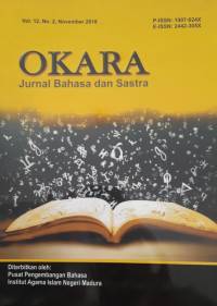 Image of Okara : Jurnal Bahasa dan Sastra