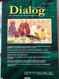 Image of Dialog : Jurnal  Penelitian dan Kajian Kegamaan