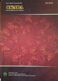 Image of OKARA : Jurnal Bahasa dan Sastra