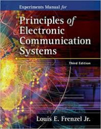 Image of cPrinciples of electronic communication systems