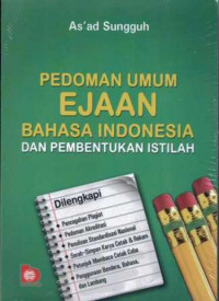 Image of Pedoman umum ejaan bahasa indonesia dan pembentukan istilah